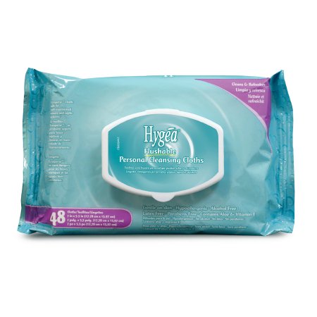 Hygea Flushable Personal Cleansing Cloths